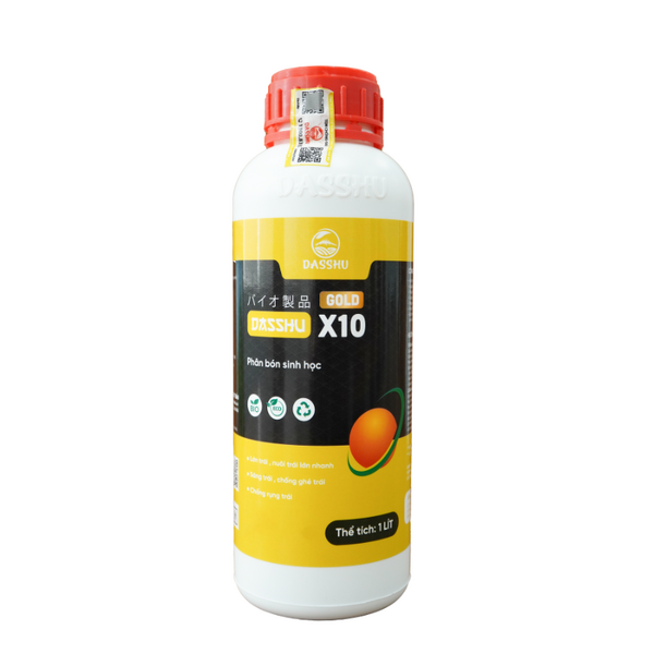 DS X10 GOLD - SIÊU KÍCH TRÁI ĐỒNG ĐỀU - TĂNG NGỌT TỰ NHIÊN