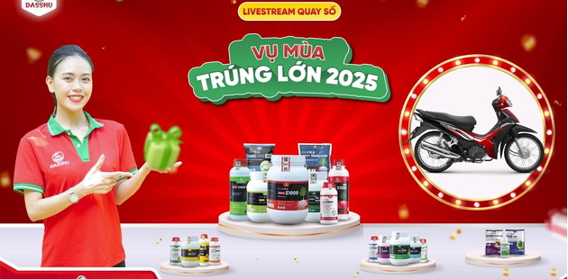 Quay số trúng thưởng vụ mùa trúng lớn